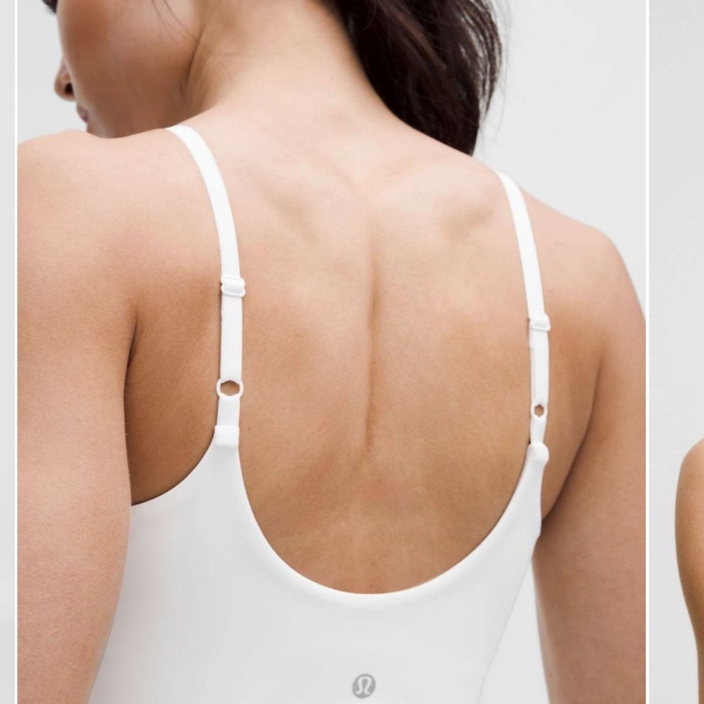 Lululemon 🍋White Align High-Neck Dress A/B Cup NWT Size 6 - Picture 4 of 11